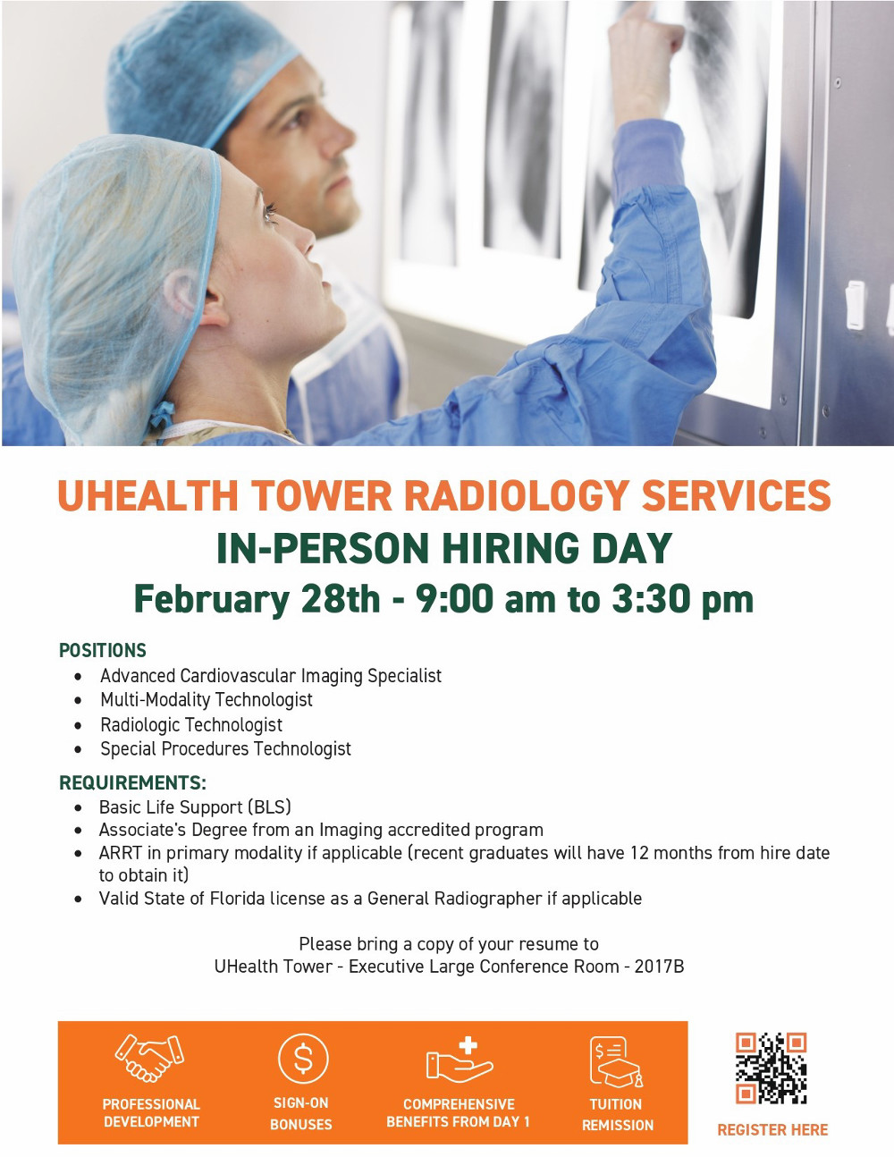 Radiology services event 02.28.25